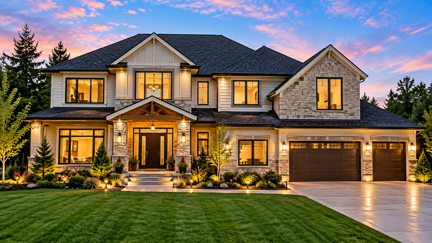 Large house construction